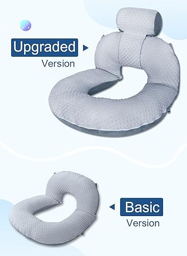 INSEN Reading Pillow, Back Pillow for Sitting in Bed and Couch, Gaming Pillow for Adults, Sit Up Support for Bed - Image 2