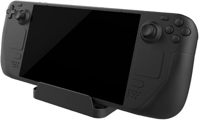 Stand Base Compatible with Valve Steam Deck Console Accessories for Nintendo Switch Handheld Video Game PC Gaming Holder Stand - Black by CameraAccessories