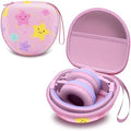Kids Headphones Case for Folding Headphone, Star Pink(Case Only) by LTGEM