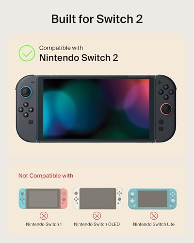 Belkin Nintendo Switch 2 Grip Case, Ergonomic, Dockable, Quick-Release Grip - Image 2