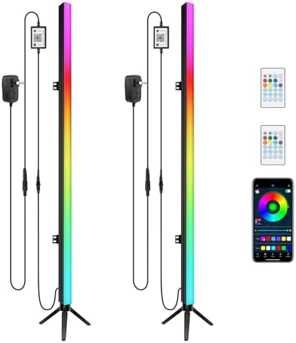 39" LED Stage Light Bar with Stand 2 Pack for Party Lighting by YeeSite