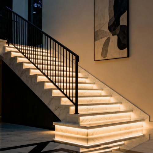 BTF-LIGHTING 3mm Width Ultra Thin COB LED Strip Light Warm White 3000K - Image 7