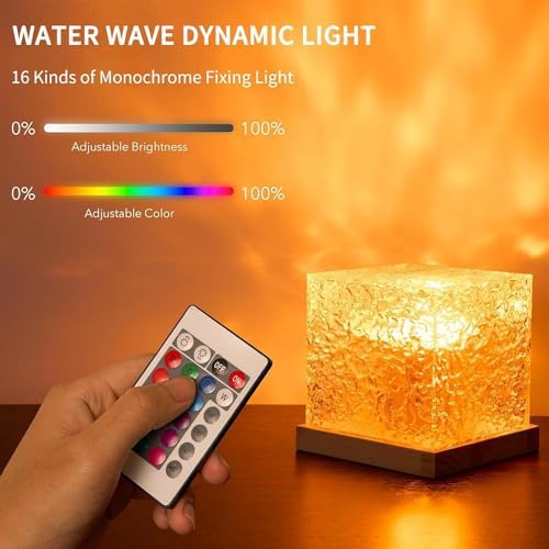 2 Pack Ocean Wave Projector Light,Shower Lamp Ambient Lighting - Image 2