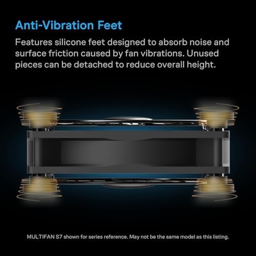 AC Infinity MULTIFAN S4, Quiet 140mm USB Fan - Image 5