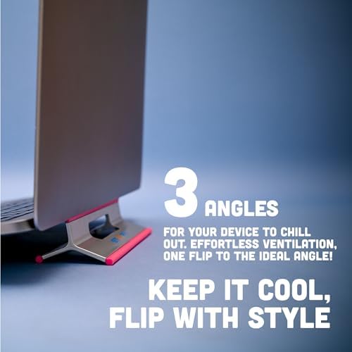 Steepy Portable Laptop Stand for Desk Adjustable Height, 13-17 Inch Devices - Image 6