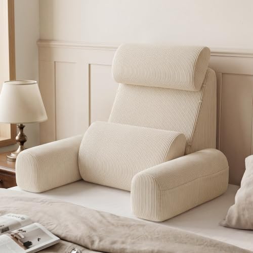 Blissful Diary Reading Pillow with Adjustable Neck & Lumbar Support, 21" by BlissfulDiary