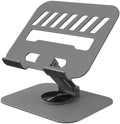 Metal Tablet Stand Holder Adjustable for iPad Kindle Tab, Grey by TAPMEI