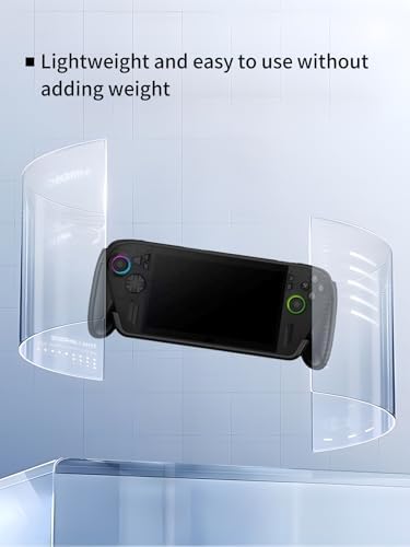 Case for ROG Ally X 7" Gaming Handheld, Thin Slim Lightweight&Stand&Scratch Proof Durable Protection Rubber TPU Cover (Black). - Image 7