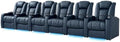 comfiroom Top-Grain Leather Home Theater Seating, Dual-Motor Power Recliner by comfiroom