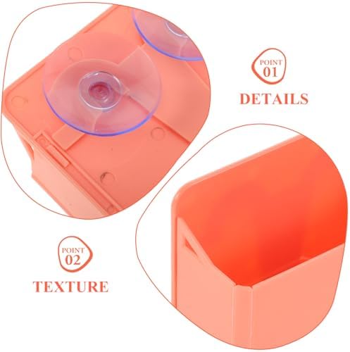Suction Cup Pen Holder 2-Pack - Whiteboard Marker and Pencil Organizer Desktop Stationery Storage Container for Office and Home Space-Saving Abs Desk Pen Holder - Image 6