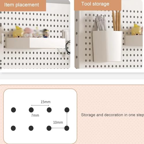 Desk Pegboards with Dual Monitor Stand and Privacy Panel - Modular Accessories for Office and Gaming - Image 6