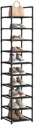 SONGMICS Shoe Rack, 10-Tier Shoe Shelf, Shoe Storage Organizer by Unknown