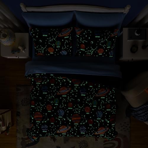 Twin Bedding Sets for Boys - 5 Pieces Space Bedding Twin Comforter Set - Image 3