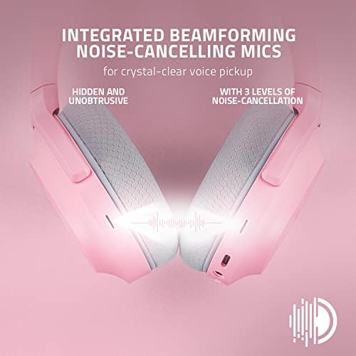 Razer Barracuda Wireless Gaming & Mobile Headset, 2.4GHz + Bluetooth, Pink - Image 3