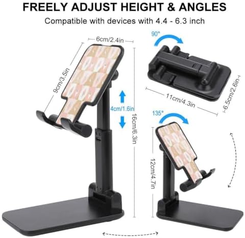 Universal Adjustable Rose Gold Grey Marble Phone Stand - Image 2