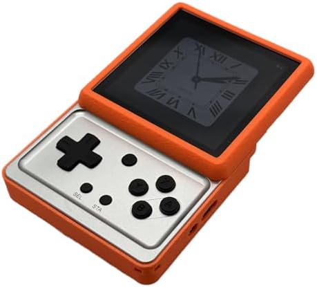 Protective Cover Case for Anbernic RG Rotate, TPU Protective Sleeve 3D Printed Cover Shockproof Protector Shell Case for RG Rotate Handheld Game Console (Orange) by Unknown