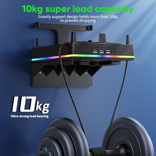 RGB Wall Mount for Xbox Series X -Sturdy Shelf Holder Load Up 10Kg - Image 2