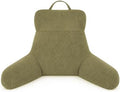 Reading Pillow with Arms for Bed Sitting Up, 18 Inch, Dark Green by EASTSNOW