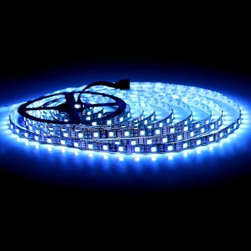 SUPERNIGHT 5050 RGB LED Strip Lights, 32.8ft, 600 LEDs, Black PCB - Image 7