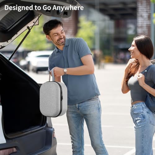 annapro B1 Case for Apple Vision Pro, Full Protection Hard Case Compatible with Vision Pro Accessories, Carrying Case Suitable for Travel and Home Storage, Grey - Image 6