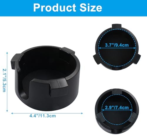 Jiozermi Black Anti-Spill Cup Holder - Image 2