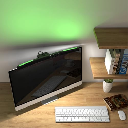 Computer Monitor Light Bar Curved Screen Hanging Light with RGB Colorful Ambient Light Four Modes Touch Control Eye Protection LE13 B - Image 6