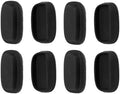 Penitue 4pcs Magnetic Remote Control Holder, Wall Mount Stronger Magnetic Silicone TV Remote Holder No-Drill Self-Adhesive Storage Caddy Rack for Home Bedroom (Black) by Unknown