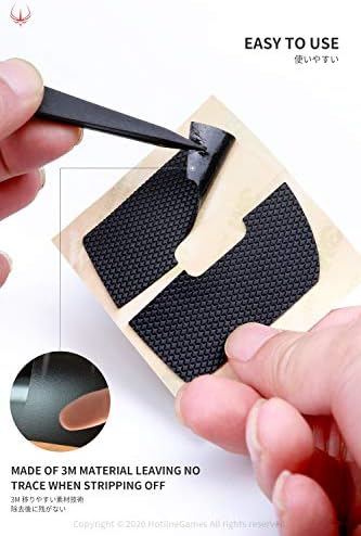 HOTLINEGAMES 2.0 Plus Mouse Anti Slip Grip Tape Compatible with Logitech G Pro X2 Superstrike Lightspeed, G Pro X Superlight 2, Superlight, Gaming Mice Skins, Sweat Resistant, Performance Upgrade - Image 5