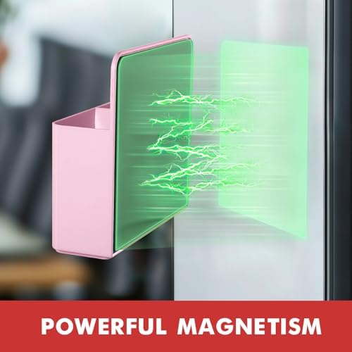 BEYGORM Plastic Magnetic Pen Holder, Powerful Magnet, 2 Pack - Image 3
