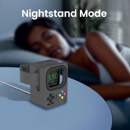Delidigi Silicone Charger Stand Dock for Apple Watch All Series - Image 6