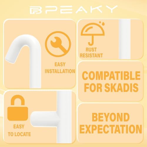 3 Pack Wooden Pegboard Shelves ONLY for IKEA Skadis - Image 6