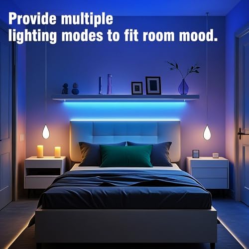 VOLIVO 300FT LED Strip Lights for Bedroom RGB Color Changing - Image 5