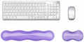 Update Gel Keyboard Wrist Rest & Mouse Wrist Rest Set – Silicone Wrist Support Pad for Pain Relief, Effortless Typing, Gaming, Computer, Laptop, Office – Anti-Slip Base, Easy to Clean by Unknown