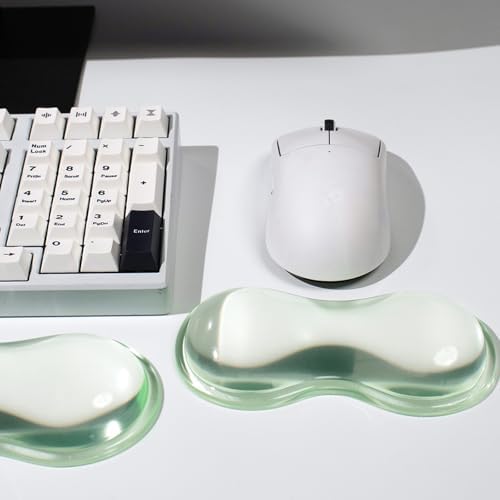 Gel Mouse Wrist Rest, Green Wrist Rest for Mouse | Wrist Pad for Mouse, Comfort & Support for Typing and Gaming - Image 4