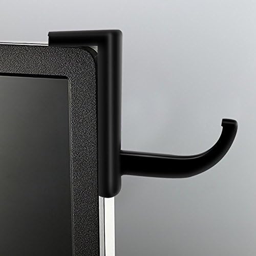 Mudder 4 Pack Headphone Hanger Hook for Monitor, Adhesive Mount, Black - Image 4