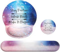 Mouse Pad with Keyboard Wrist Rest,Ergonomic Mousepad Support Set by VINEBURY