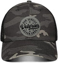 Hat for Men Women, Baseball Cap Gifts for Men Women, Adjustable Cotton Leather Patch Trucker Baseball Cap by Unknown