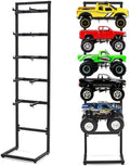 AceOrbit Rc Car Stand 5 Layer Adjustable Wall Mount Car Display Rack with Screws Crawler 15" x 13" x 60" Storage System for 1/10 1/12 1/18 1/24 1/32 Multiple Scale Cars/Trucks Stand Shelf(Black) by Unknown