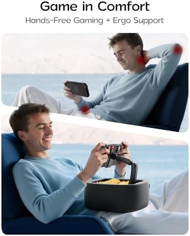 LULULOOK Gaming Pillow Stand for Nintendo Switch 2 & 4.7-14.6" Tablet - Image 3