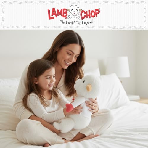 Lamb Chop Nostalgic Spring Cuddle Pillow, Super Soft & Cozy Plush, 14" Tall, (Officially Licensed Product) by Franco Collectibles - Image 4