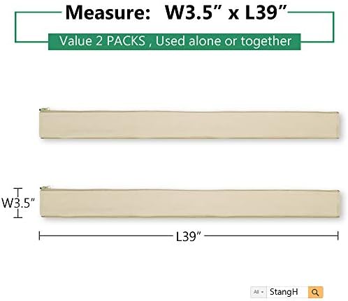StangH Flexible Office Cable Management kit 39 Inches, 2 Pieces -Beige - Image 2