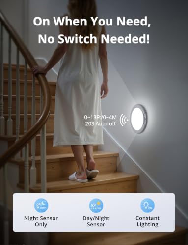 Combuh Rechargeable Ceiling Light with Remote Wireless Magnetic Mounting - Image 3