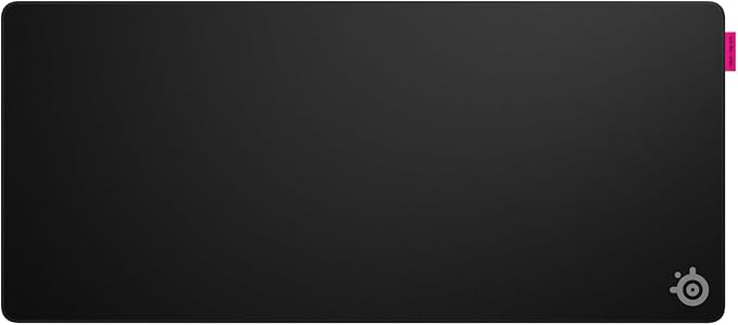 SteelSeries QcK XL Performance Speed Gaming Mousepad — Extra Density for a Smooth Glide — Low-Profile Edge Stitching — Non-Slip Neoprene Rubber Base — 15.75 x 34.43 inch — FPS, MOBAs, RTS, MMO by Unknown