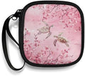 Cherry Blossom Turtle Carrying Earphone Case Pouch Storage Bag Holder-Earbud Case Headphones Storage Bag Pouch for Headphone, Bluetooth by Unknown