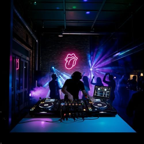 Lips Neon Sign LED Pink Lips Big Tongue Shaped Neon Signs for Wall Decor USB Neon Light Signs for Bedroom Bar Pub Hotel Christmas Wedding Party - Image 6