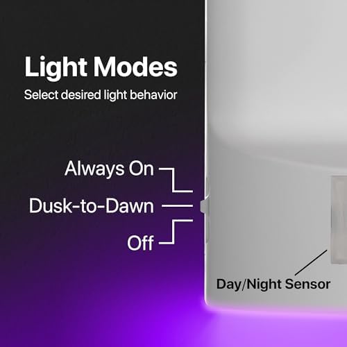3 Pack - SnapPower Multi-Color GuideLight – Outlet Cover RGB Lights, Customizable Ambient Lighting/Mood Lighting for Home, Kitchen, Gaming Room, Kids Bedroom, Nursery, Holiday Decor (Ivory, Decor) - Image 3