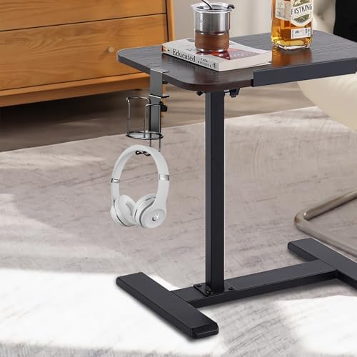 2-in-1 Clip-On Cup Holder & Headphone Hook - 360° Rotatable Anti-Spill Desk Organizer, Perfect for Gaming Tables, Office Desks, Lawn Chairs & Home Use (1 Pack) - Image 6