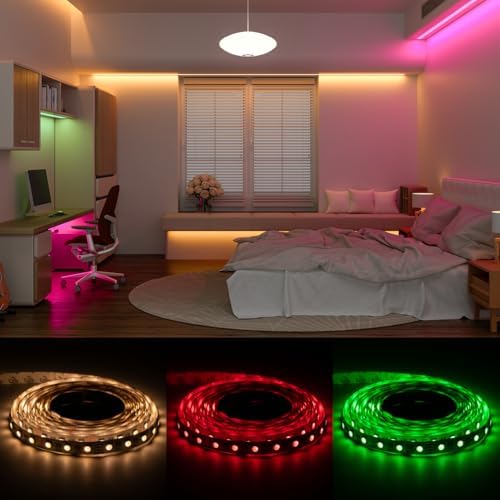 BTF-LIGHTING RGBW LED Strip Warm White 16.4ft 60LEDs/m DC12V UL Listed IP65 - Image 6