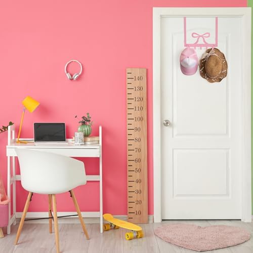 Reallnaive Pink Bow Over The Door Hooks Coquette Bathroom Decor - Image 5