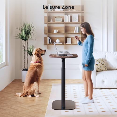 FLEXISPOT 24''Adjustable C Table Gas Spring Mobile Side End Table - Image 2